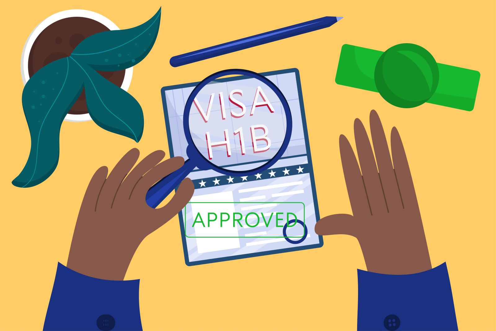 H1-B visa application